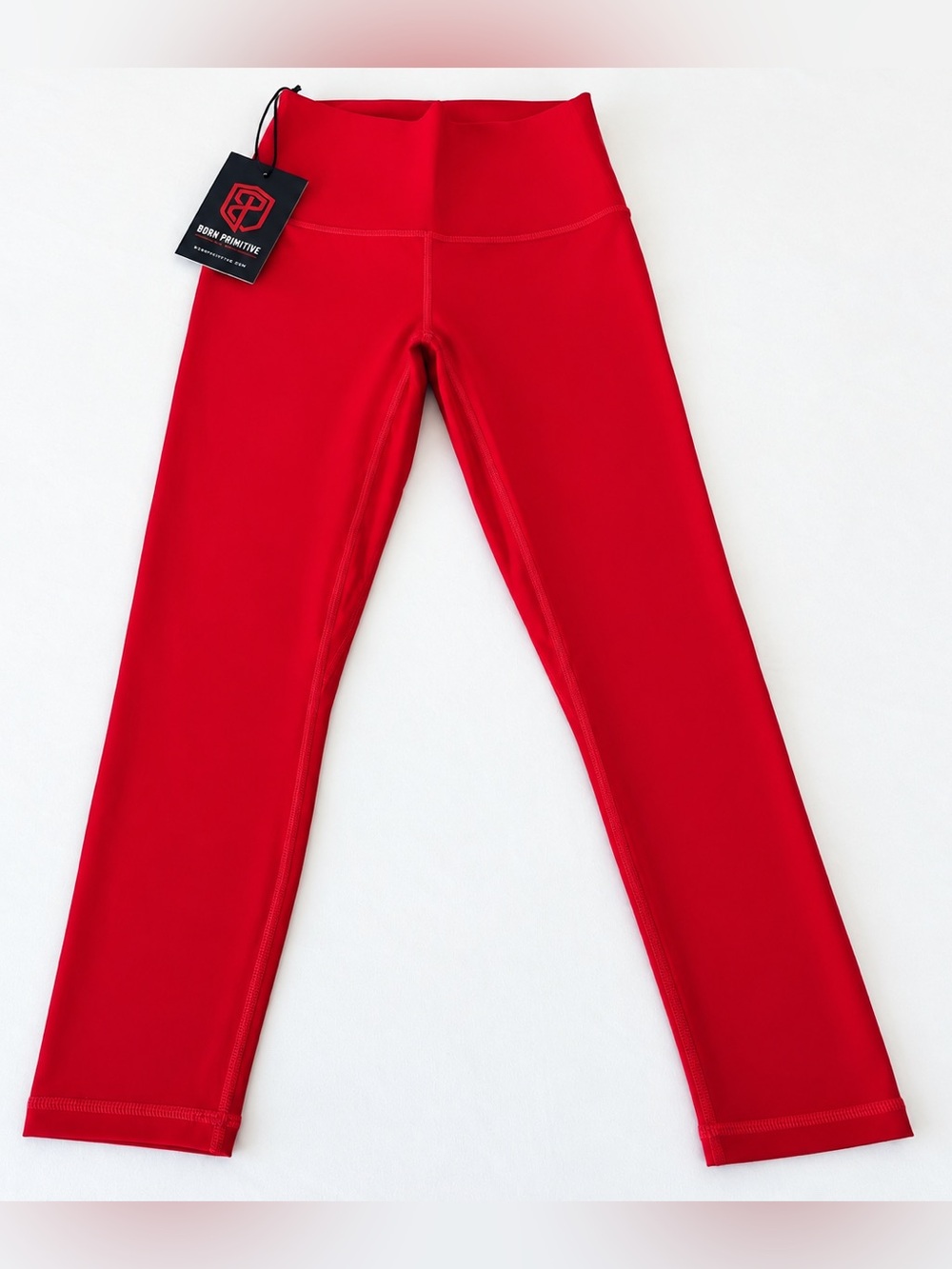 NWT Born Primitive Your Go To Legging 2.0 7/8 Adrenaline Red Size Medium